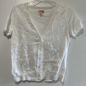 Mossimo supply co. women’s white sweater size small - great condition